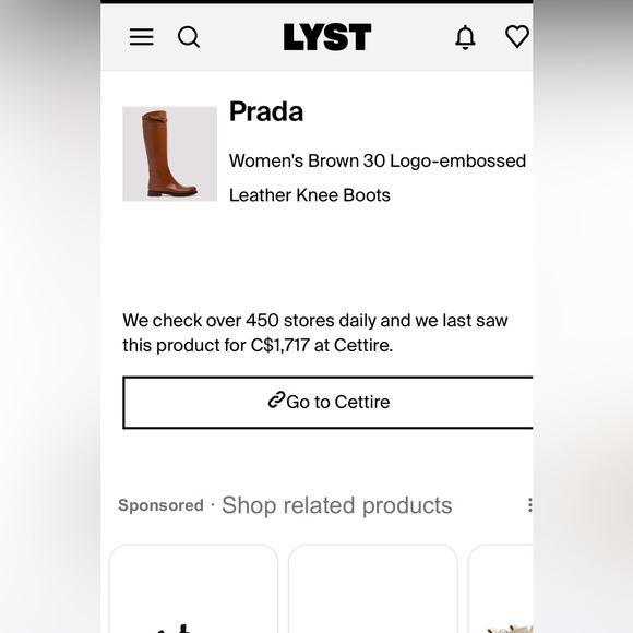 Prada authentic boots - Picture 3 of 3